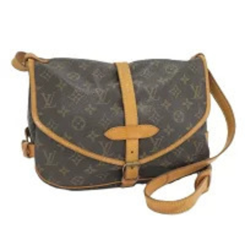 LOUIS VUITTON Shoulder Bag Saumur Monogram
